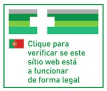 Logótipo comum europeu: clique para verificar se este sítio web está a funcionar de forma legal